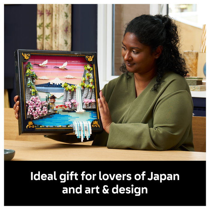 LEGO Art Paisaje Japonés con Cerezos en Flor 31218