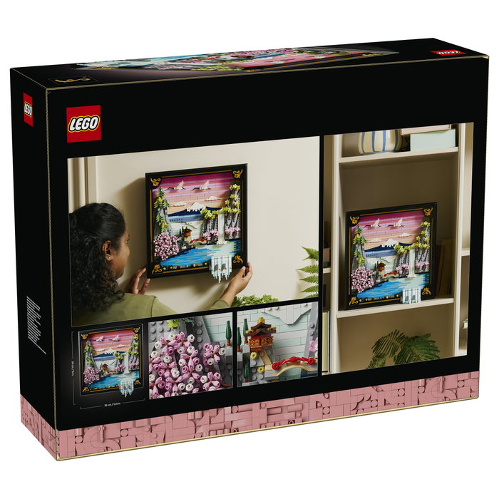 LEGO Art Paisaje Japonés con Cerezos en Flor 31218