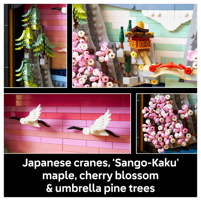 LEGO Art Paisaje Japonés con Cerezos en Flor 31218