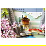 LEGO 31218 Art Paisaje Japonés con Cerezos en Flor - Juego de construcción para adultos, 1892 piezas