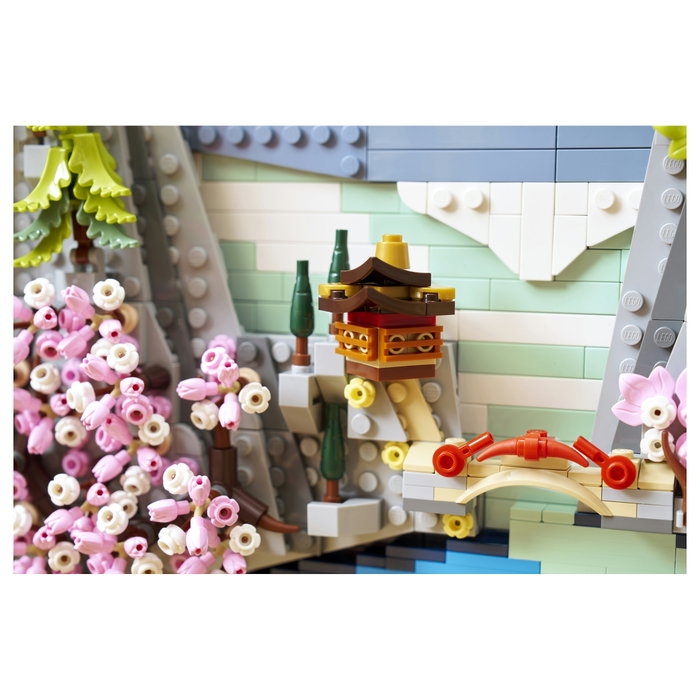 LEGO Art Paisaje Japonés con Cerezos en Flor 31218