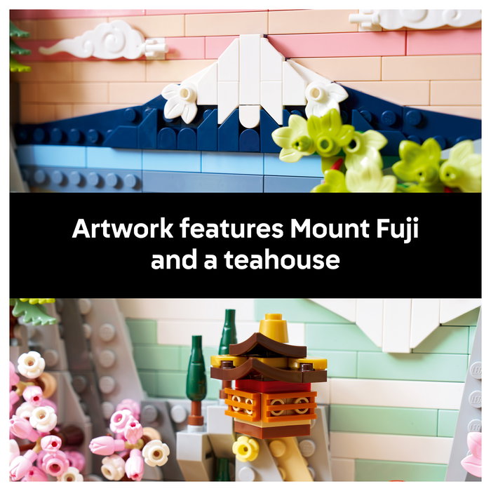 LEGO Art Paisaje Japonés con Cerezos en Flor 31218