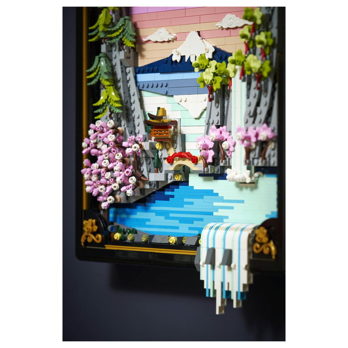 LEGO Art Paisaje Japonés con Cerezos en Flor 31218