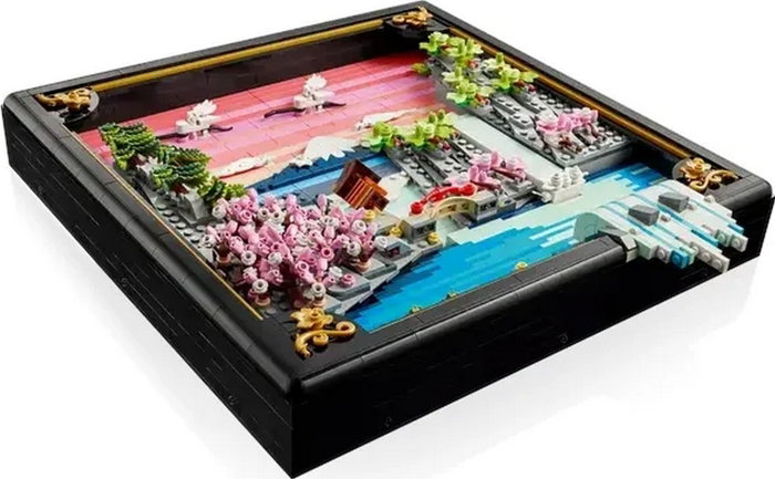 LEGO Art Paisaje Japonés con Cerezos en Flor 31218