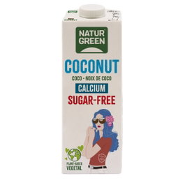 NATURGREEN COCO SIN AZUCAR CALCIO 1 LITRO CONVENCIONAL