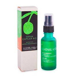Matarrania Sérum Capilar Nutritivo Antiencrespamiento 100% BIO con Romero para Cabello Seco y Puntas Abiertas 30 ml