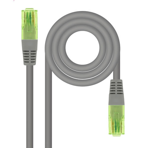 Nano Cable Cable de Red RJ45 Cat.6 UTP AWG26 CCA 1,5m Gris Nano Cable Cable de Red RJ45 Cat.6 UTP AWG26 CCA 1,5m Gris
