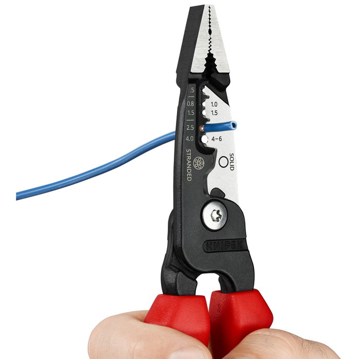 Knipex Alicates Multifuncionales para Electricistas 13 72 200 ME Knipex Alicates Multifuncionales para Electricistas 13 72 200 ME
