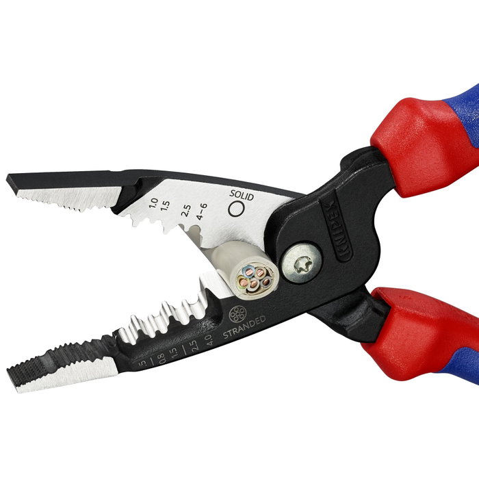 Knipex Alicates Multifuncionales para Electricistas 13 72 200 ME Knipex Alicates Multifuncionales para Electricistas 13 72 200 ME