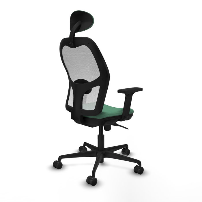 PIQUERAS Y CRESPO Silla de oficina Jorquera Verde esmeralda y Blanco PIQUERAS Y CRESPO Silla de oficina Jorquera Verde esmeralda y Blanco