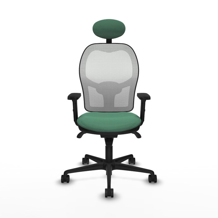PIQUERAS Y CRESPO Silla de oficina Jorquera Verde esmeralda y Blanco PIQUERAS Y CRESPO Silla de oficina Jorquera Verde esmeralda y Blanco