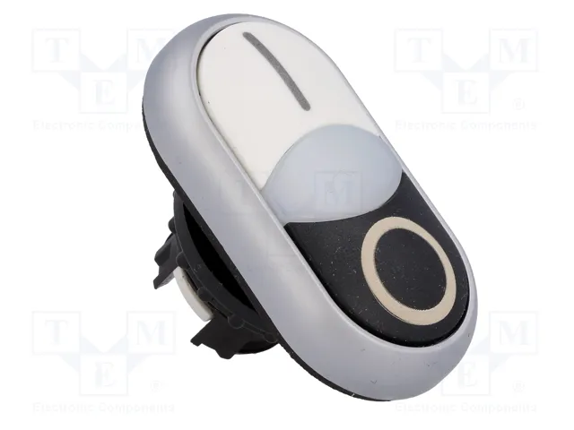 EATON ELECTRIC Interruptor Doble RMQ-Titan 22mm Blanco/Negro EATON ELECTRIC Interruptor Doble RMQ-Titan 22mm Blanco/Negro