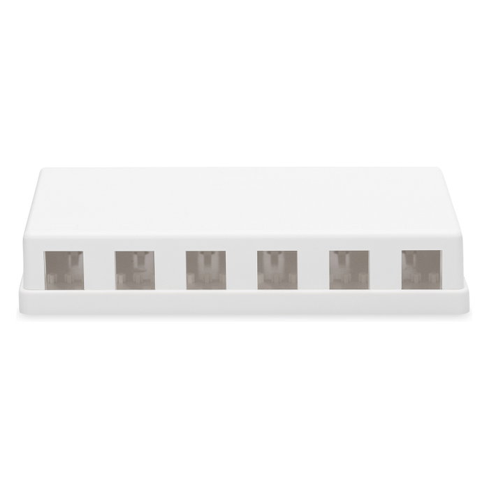 Digitus DN-93705 Carcasa para 6 Módulos Keystone, Blanco Digitus DN-93705 Carcasa para 6 Módulos Keystone, Blanco