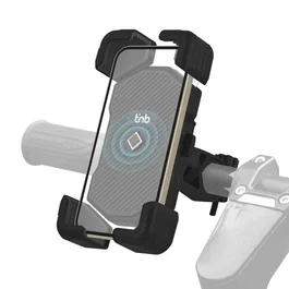 T'nb Urban Moov Soporte de Smartphone Reforzado con Bloqueo Automático Negro