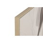 DKD Home Decor Cuadro Lienzo Abstracto Surtido de 2 Piezas Beige y Negro