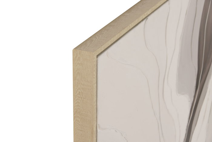 DKD Home Decor Cuadro Lienzo Abstracto Surtido de 2 Piezas Beige y Negro DKD Home Decor Cuadro Lienzo Abstracto Surtido de 2 Piezas Beige y Negro