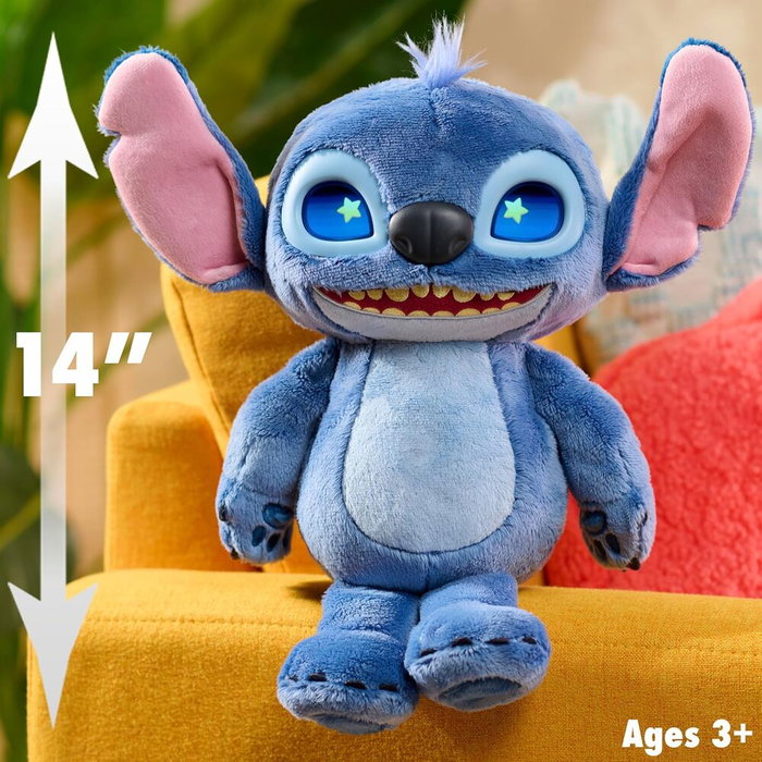 JUST PLAY Peluche Stitch Many Moods con ojos LCD y sonidos JUST PLAY Peluche Stitch Many Moods con ojos LCD y sonidos