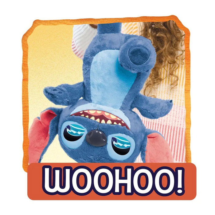 Lilo & Stitch Figura de peluche Con efectos especiales LCD y sonidos The Many Mood Stitch 36 cm Lilo & Stitch Figura de peluche Con efectos especiales LCD y sonidos The Many Mood Stitch 36 cm