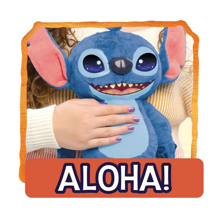 Lilo & Stitch Figura de peluche Con efectos especiales LCD y sonidos The Many Mood Stitch 36 cm Lilo & Stitch Figura de peluche Con efectos especiales LCD y sonidos The Many Mood Stitch 36 cm