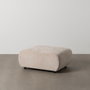 Ixia Puf Beige Tejido Salón 66 x 87 x 39 cm