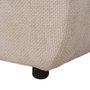 Ixia Puf Beige Tejido Salón 66 x 87 x 39 cm