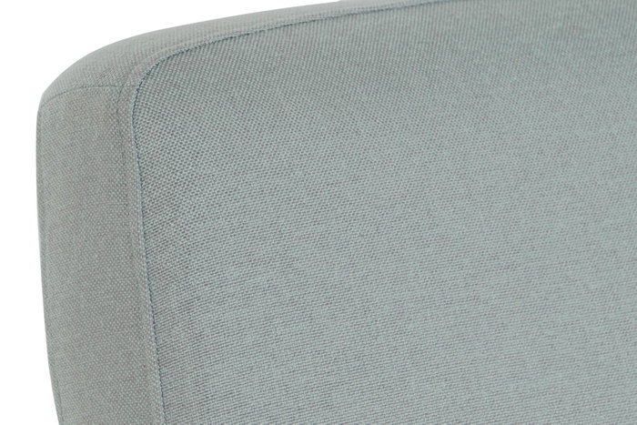 DKD Home Decor Mecedora Scandi Azul Celeste Natural 81 x 58 x 90 cm
