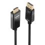 Lindy 40926 Cable Adaptador DisplayPort a HDMI 2m con HDR, Negro