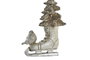 DKD Home Decor Decoración Colgante de Resina Patines Dorado