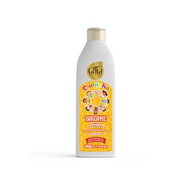 Gota Dourada Acondicionador Clubinho Cacheados Niños Rizos 340ml con Manteca de Karité y Vitamina E