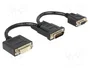 DeLOCK 65555 Adaptador de vídeo DMS a DVI-I y VGA