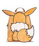 Difuzed Pokémon Mochila Mini Eevee