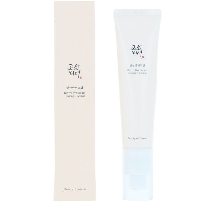 Beauty Of Joseon Revive Eye Serum Ginseng + Retinal, Tratamiento Antiarrugas Contorno de Ojos, Hidratante, Revitalizante, 30 ml