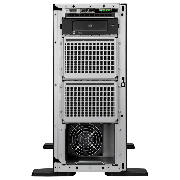 HPE ProLiant ML110 Gen11 Torre - Servidor Intel Xeon Silver 4510 12c 2.4GHz, 64GB DDR5, RAID NS204i-u/MR408i-o, 8 Bahías SFF, 2x Fuente 1000W