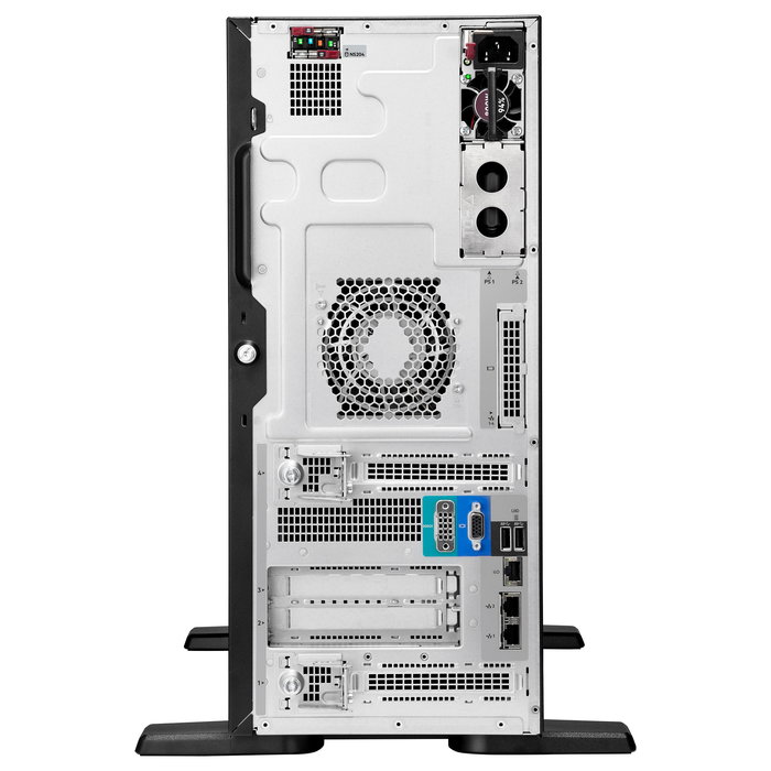 HPE ProLiant ML110 Gen11 Torre - Servidor Intel Xeon Silver 4510 12c 2.4GHz, 64GB DDR5, RAID NS204i-u/MR408i-o, 8 Bahías SFF, 2x Fuente 1000W