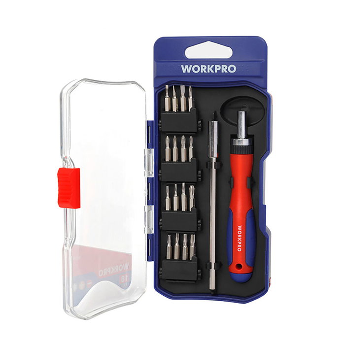 Workpro Juego de destornilladores de precisión 18 piezas
