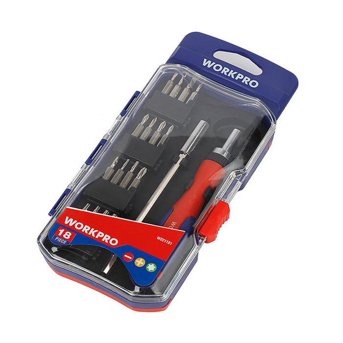 Workpro Juego de destornilladores de precisión 18 piezas