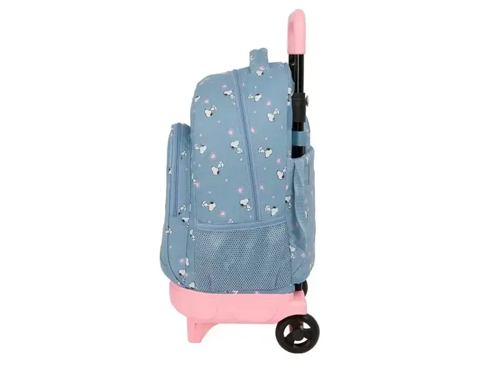 Safta Mochila Trolley Snoopy Peanuts con Ruedas y Mochila Extraíble