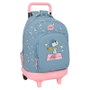Safta Mochila Trolley Snoopy Peanuts con Ruedas y Mochila Extraíble