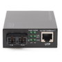 Digitus DN-82150 Convertidor de Medios Gigabit PoE RJ45 a SC Multimodo