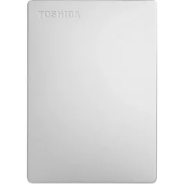Toshiba Disco Duro Externo Canvio Slim 2TB Plata TOS4260557510698