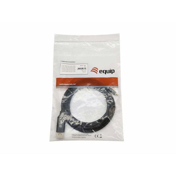 Equip Cable USB-C a DisplayPort 1.4 de 3m 8K/60Hz Gris