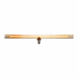 Fbright Bombilla LED decorativa ámbar tipo linestra E27 6 W