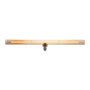 Fbright Bombilla LED Decorativa Linestra E27 6W 360 lm 1800 K Luz Cálida Cristal Dorado 500 x 72 mm