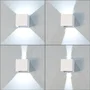 Aplique LED Exterior 2x5W 100Lm/W IP65 Blanco 2700K HO-APL06-IP65-W-WW