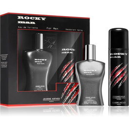 Jeanne Arthes Rocky Man Gift Set 100ml EDT + 200ml Desodorante Vaporizador
