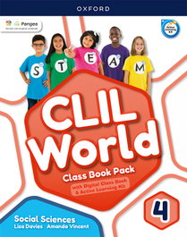 OXFORD UNIVERSITY PRESS, SOCIAL SCIENCE 4 COURSEBOOK. CLIL WORLD 2023