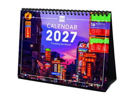 Finocam Calendario de sobremesa Internacional Travelling 2027