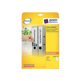 AVERY Zweckform Etiquetas para Carpetas 61,0 x 192,0 mm Blanco