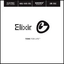 Elixir Cuerda Individual Bajo Nanoweb 045