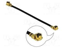 DeLOCK 12605 Cable coaxial MHF a MHF de 0,045 m